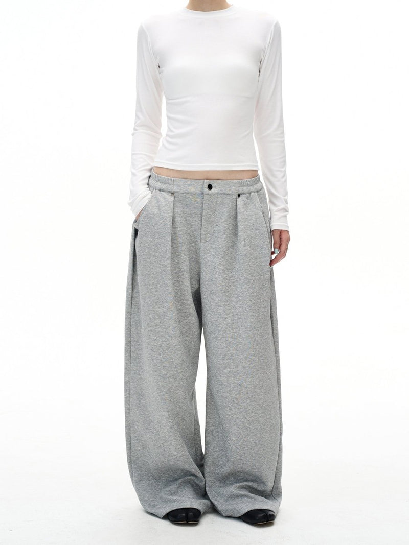 Pleated sweatpants OR4666 - 韓国メンズファッション通販 - ORUN - 