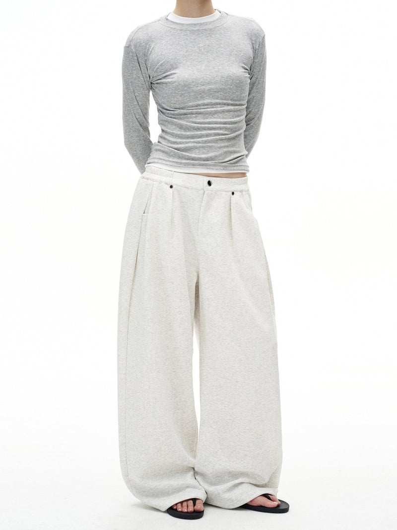 Pleated sweatpants OR4666 - 韓国メンズファッション通販 - ORUN - 
