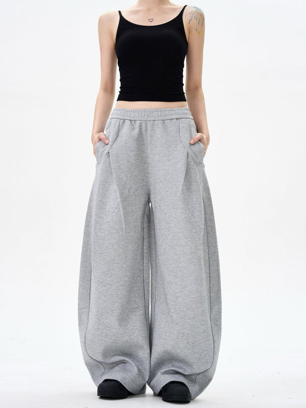 Pleated sweatpants OR4774