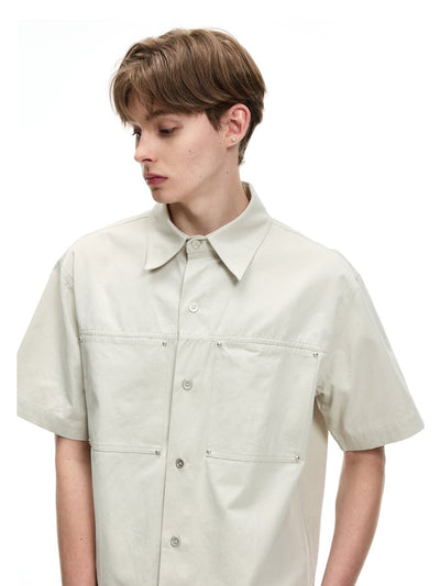 Pocket shirt OR4427 - 韓国メンズファッション通販 - ORUN - 