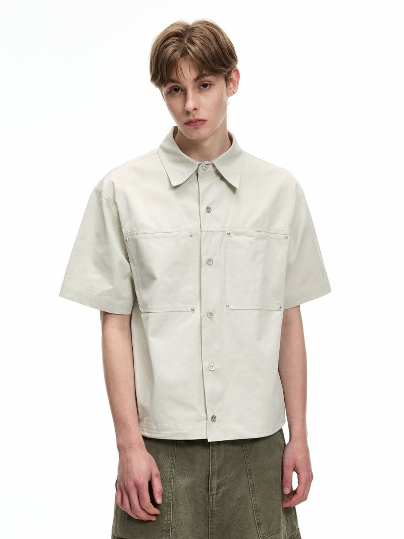 Pocket shirt OR4427 - 韓国メンズファッション通販 - ORUN - 