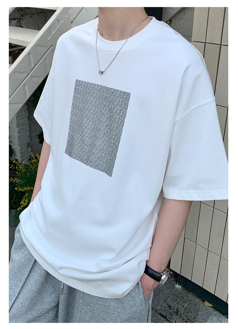 Printed short sleeve T-shirt OR2936 - ORUN
