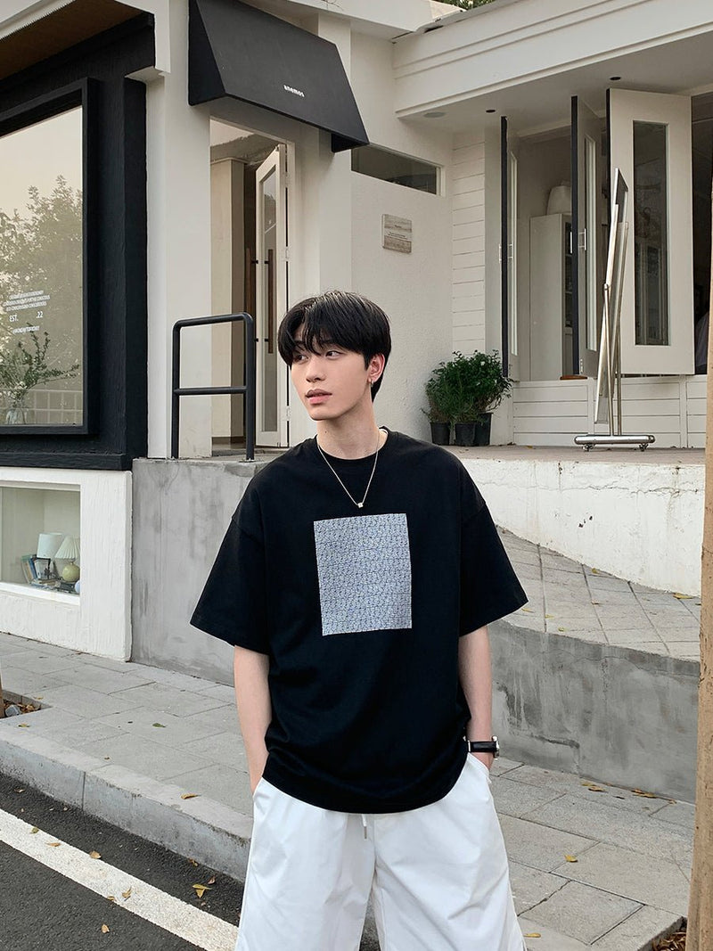 Printed short sleeve T-shirt OR2936 - ORUN