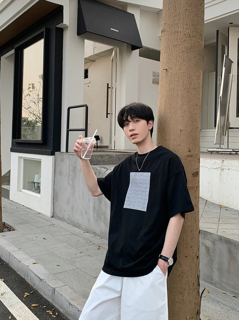 Printed short sleeve T-shirt OR2936 - ORUN