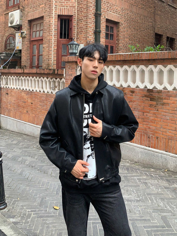 PU leather jacket OR3553