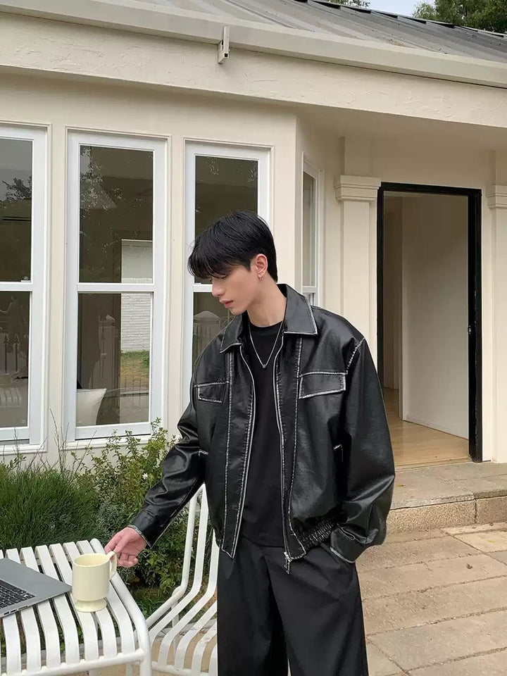 Salt&Pepper　レザージャケット　羊革　1st大戦モデル風　ブラック　L m14331278022_1.jpg?1733486712