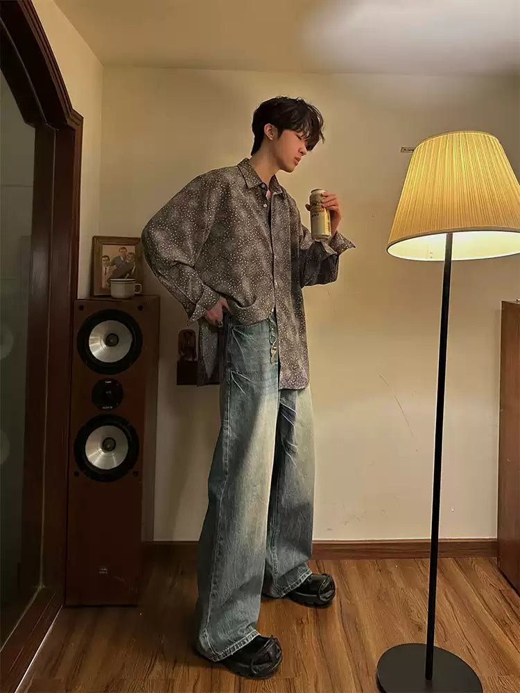 Retro Blue Jins OR4223 - ORUN