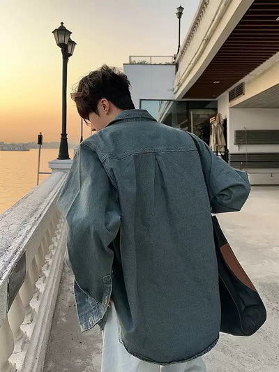 Retro denim jacket OR4159 - ORUN