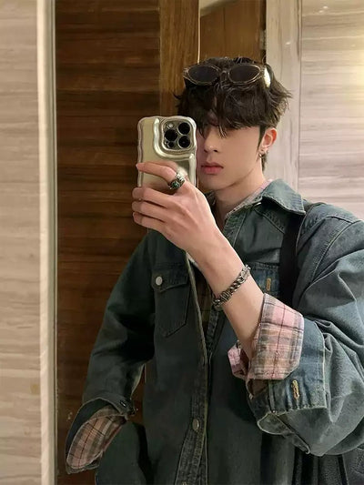 Retro denim jacket OR4159 - ORUN