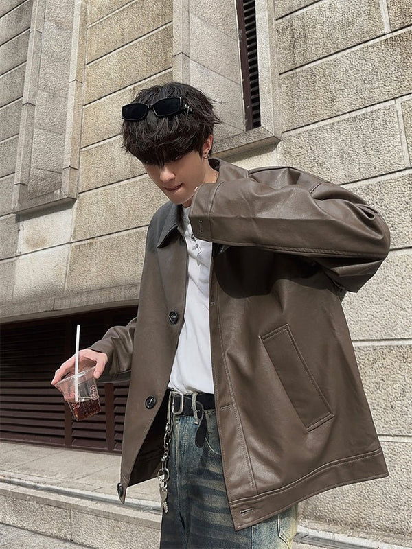 Retro leather jacket OR3463