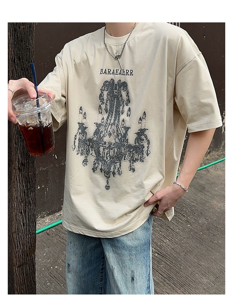 Retro short sleeve T-shirt OR4219 - ORUN