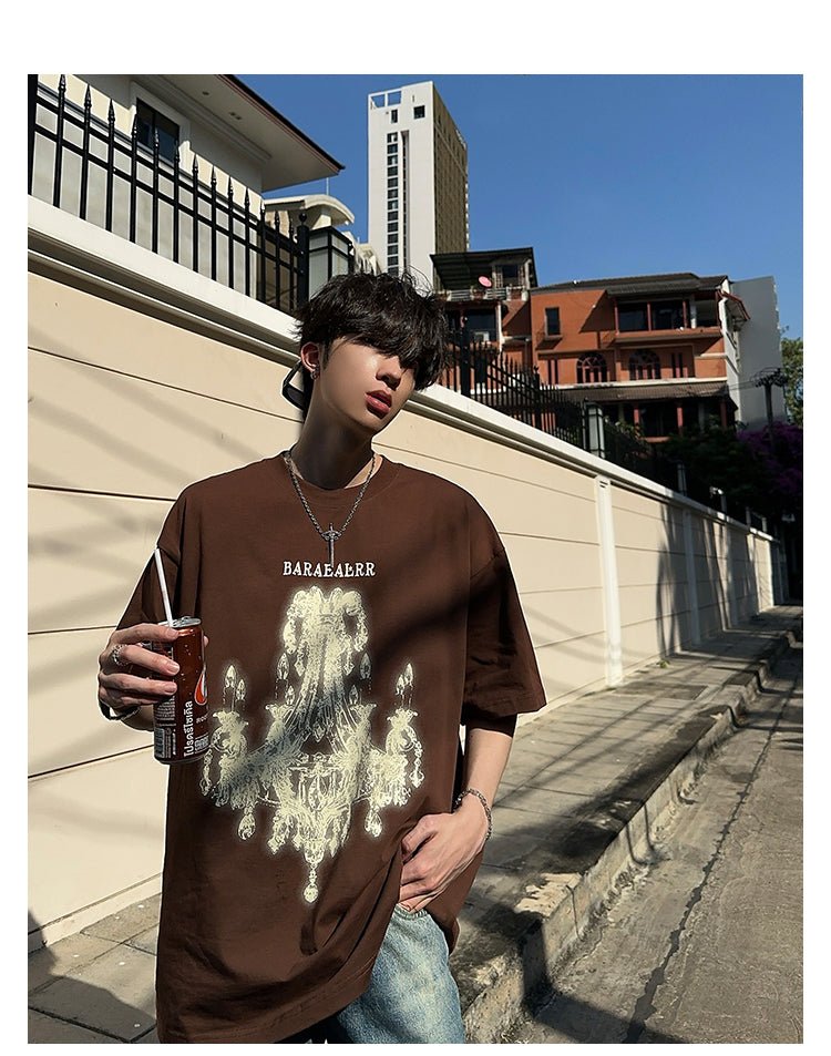 Retro short sleeve T-shirt OR4219 - ORUN