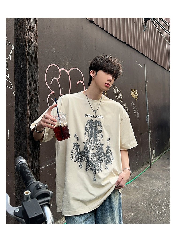 Retro short sleeve T-shirt OR4219 - ORUN
