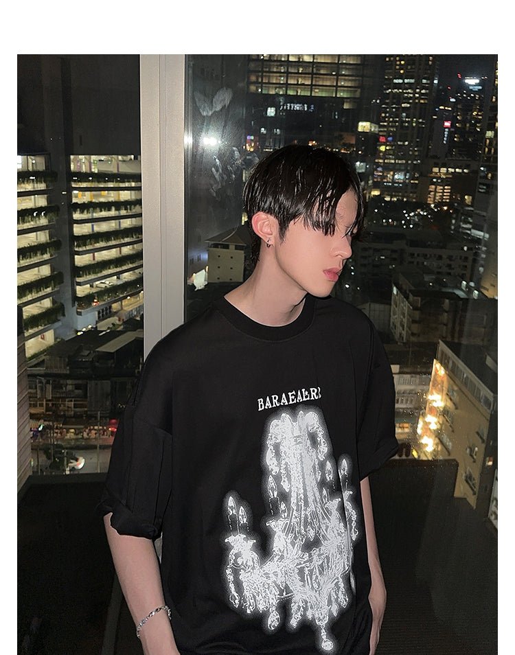 Retro short sleeve T-shirt OR4219 - ORUN