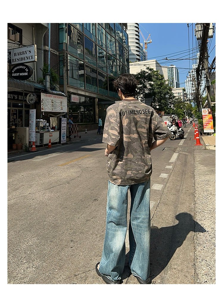 Retro washed straight jeans OR4163 - ORUN