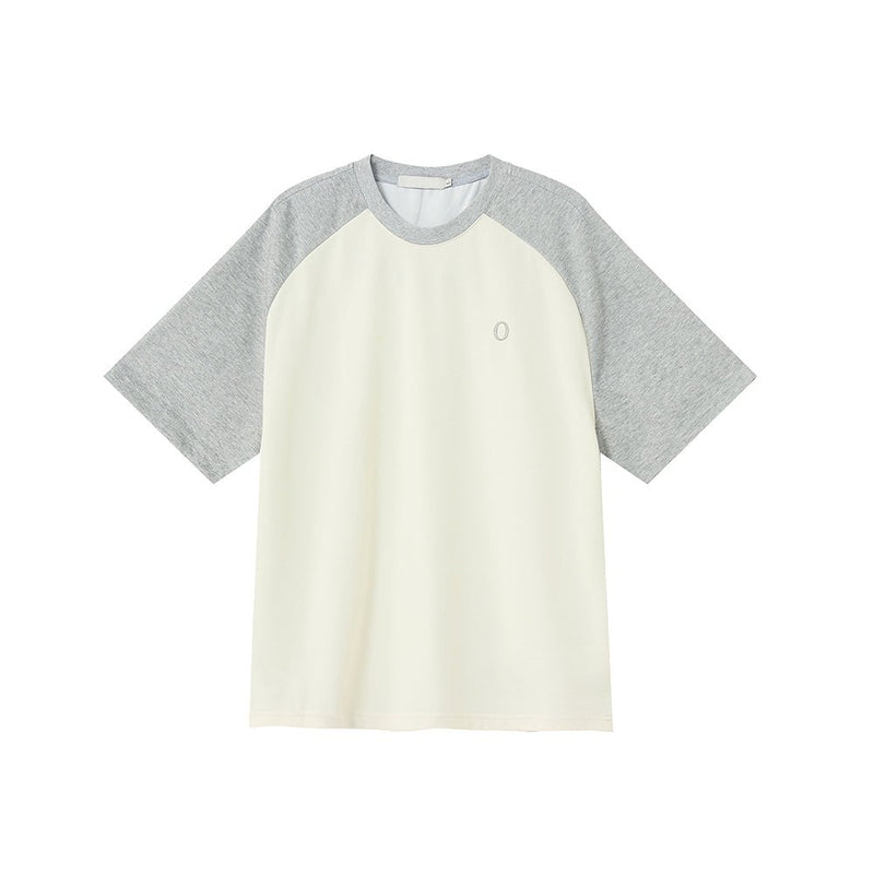 Round neck bicolor T-shirt OR2942 - ORUN