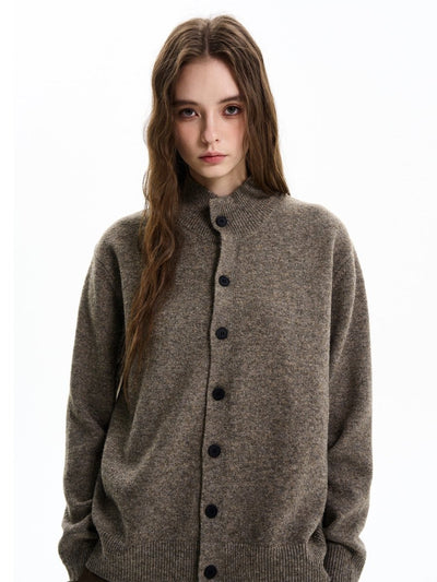 Round neck knit cardigan OR4616 - 韓国メンズファッション通販 - ORUN - 