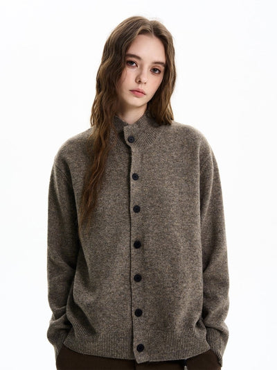 Round neck knit cardigan OR4616 - 韓国メンズファッション通販 - ORUN - 