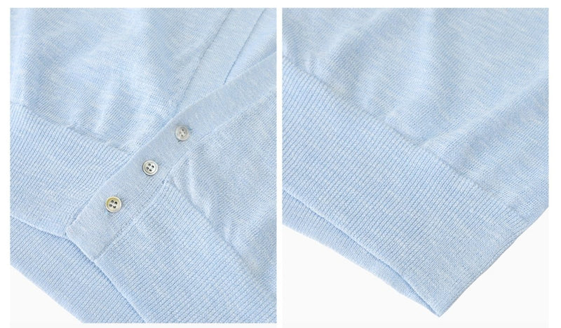 Sheer V - neck cardigan OR4248 - ORUN