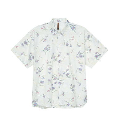 Short sleeve floral shirt OR2863 - ORUN