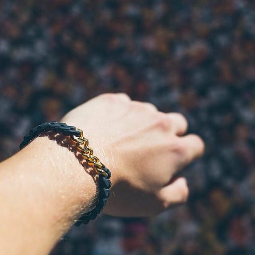 silicone twist bracelet OR3014 - ORUN