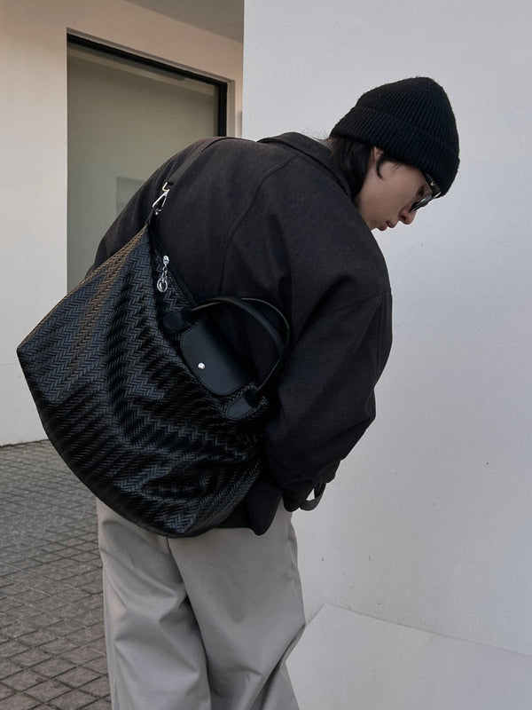 ウーブンテクスチャー ワンショルダーバッグ OR4967
