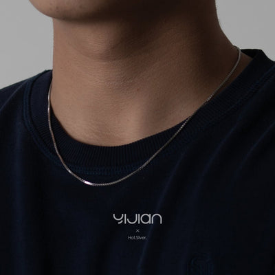 Snake bone chain titanium necklace OR3009 - ORUN