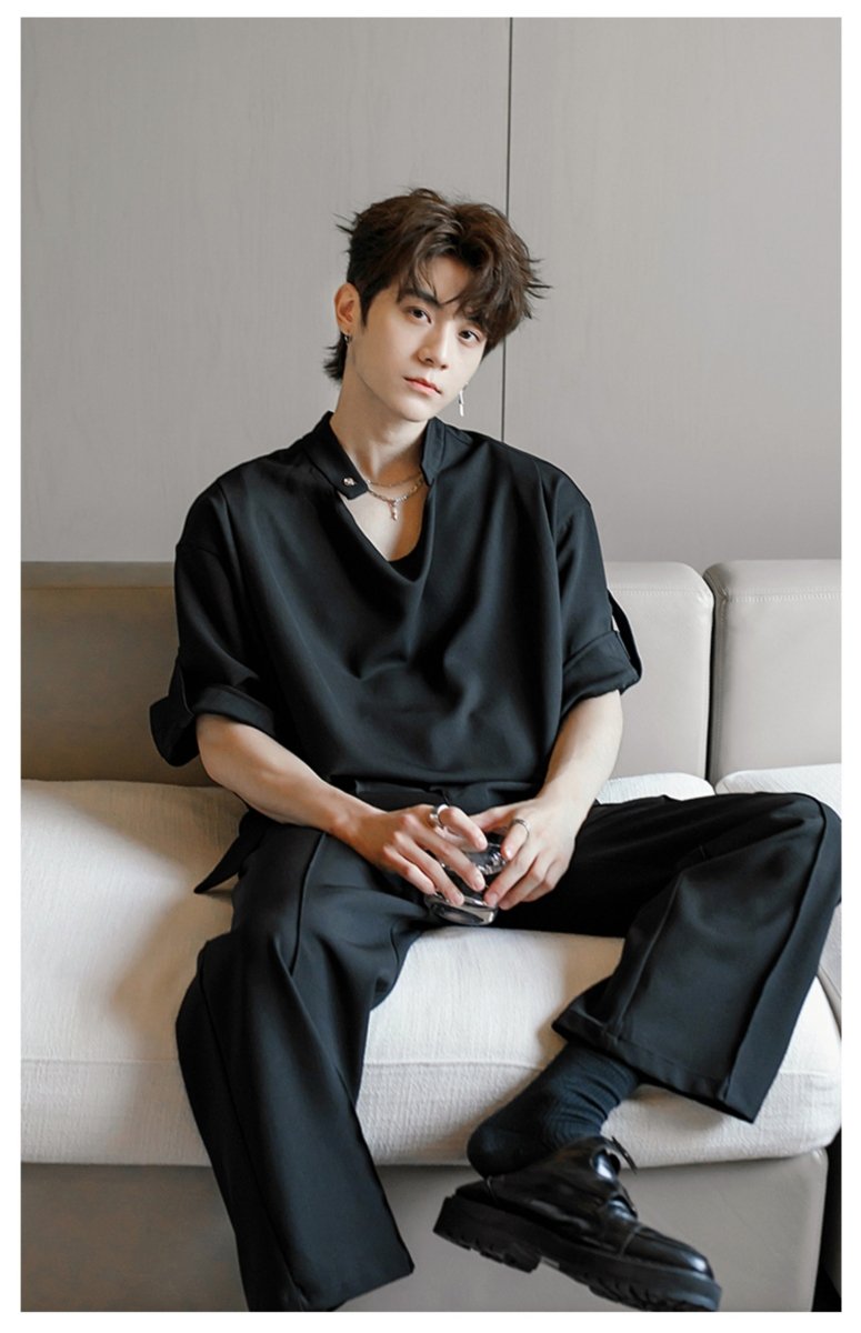 Stand collar design shirt OR3267 - ORUN