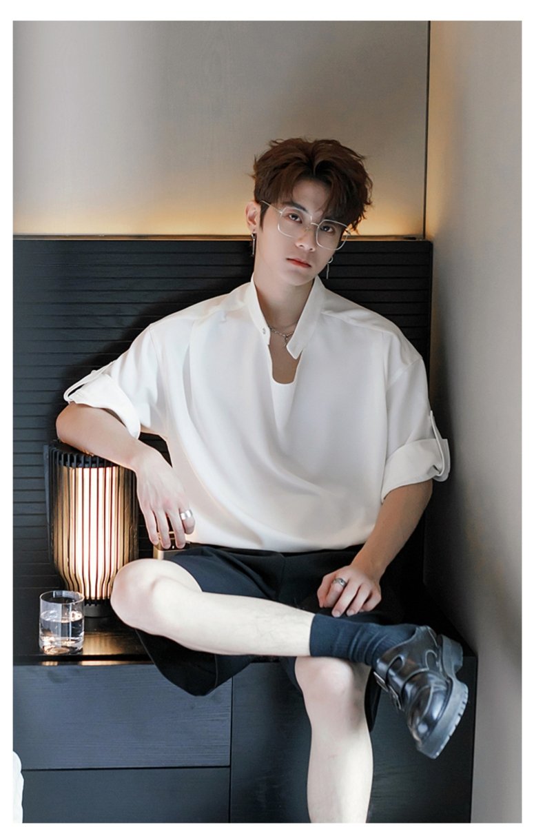 Stand collar design shirt OR3267 - ORUN