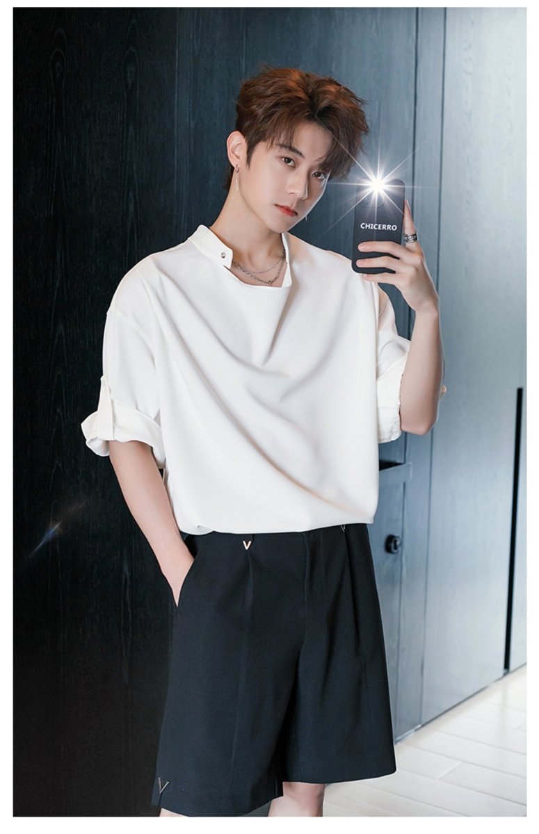 Stand collar design shirt OR3267 - ORUN