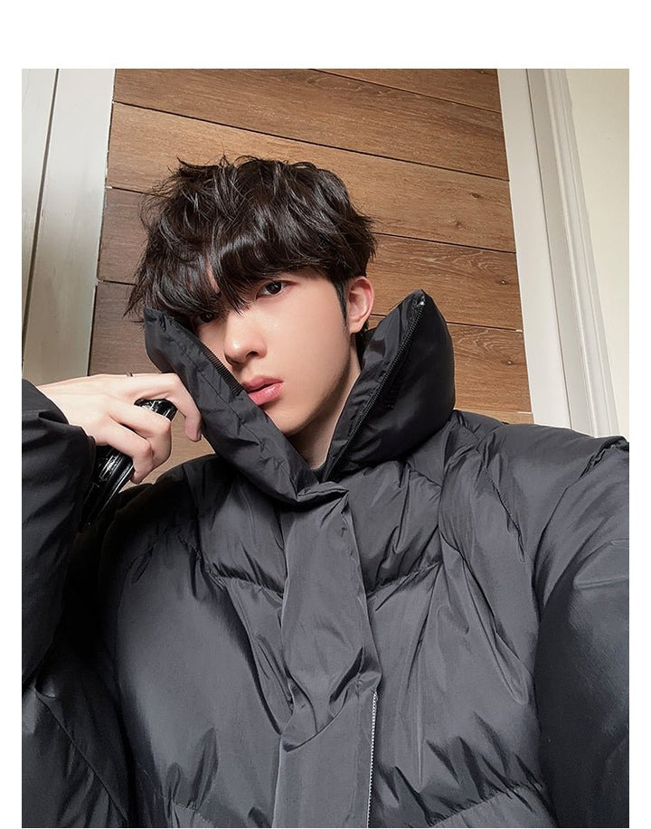 Stand collar down jacket OR3885 – 韓国メンズファッション通販 - ORUN -