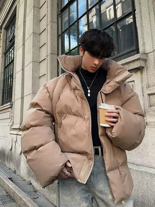Stand collar down jacket OR3885