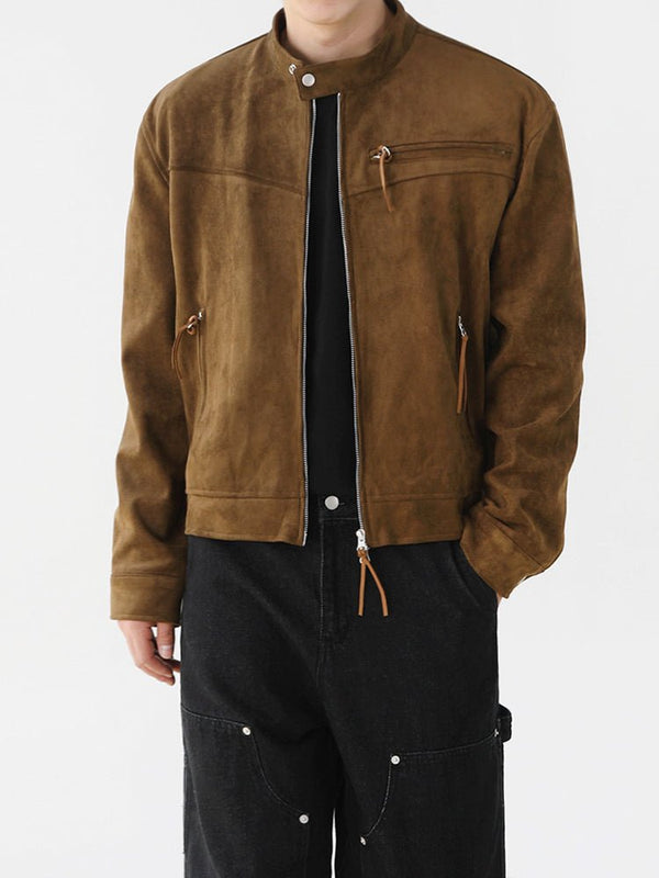 Stand collar short jacket OR2825