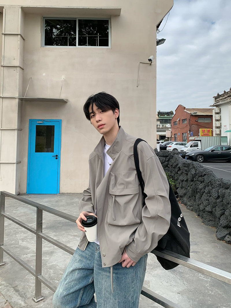 Stand collar work jacket OR4198 - ORUN