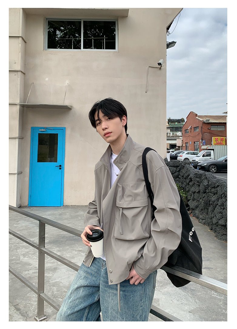 Stand collar work jacket OR4198 - ORUN