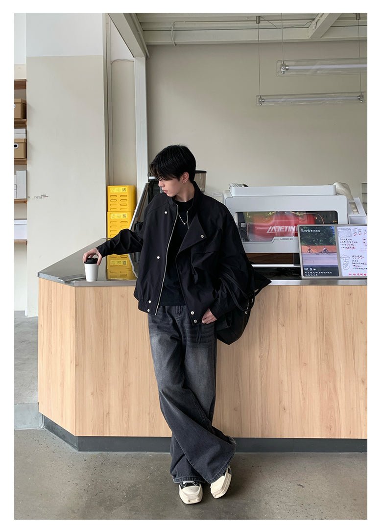 Stand collar work jacket OR4198 - ORUN