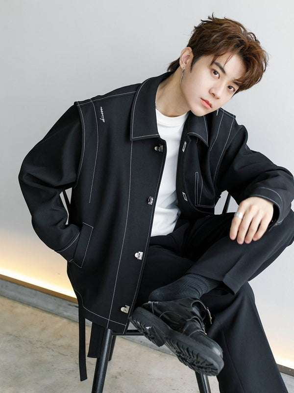 Stitch design jacket OR3440