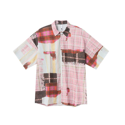 Stitch plaid shirt OR2941 - ORUN