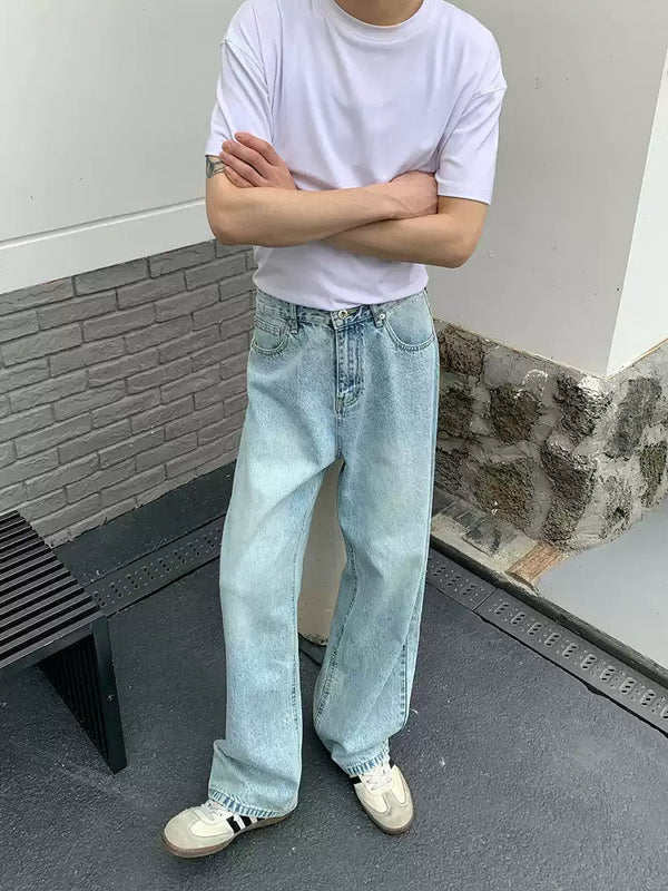 Straight denim pants OR4239