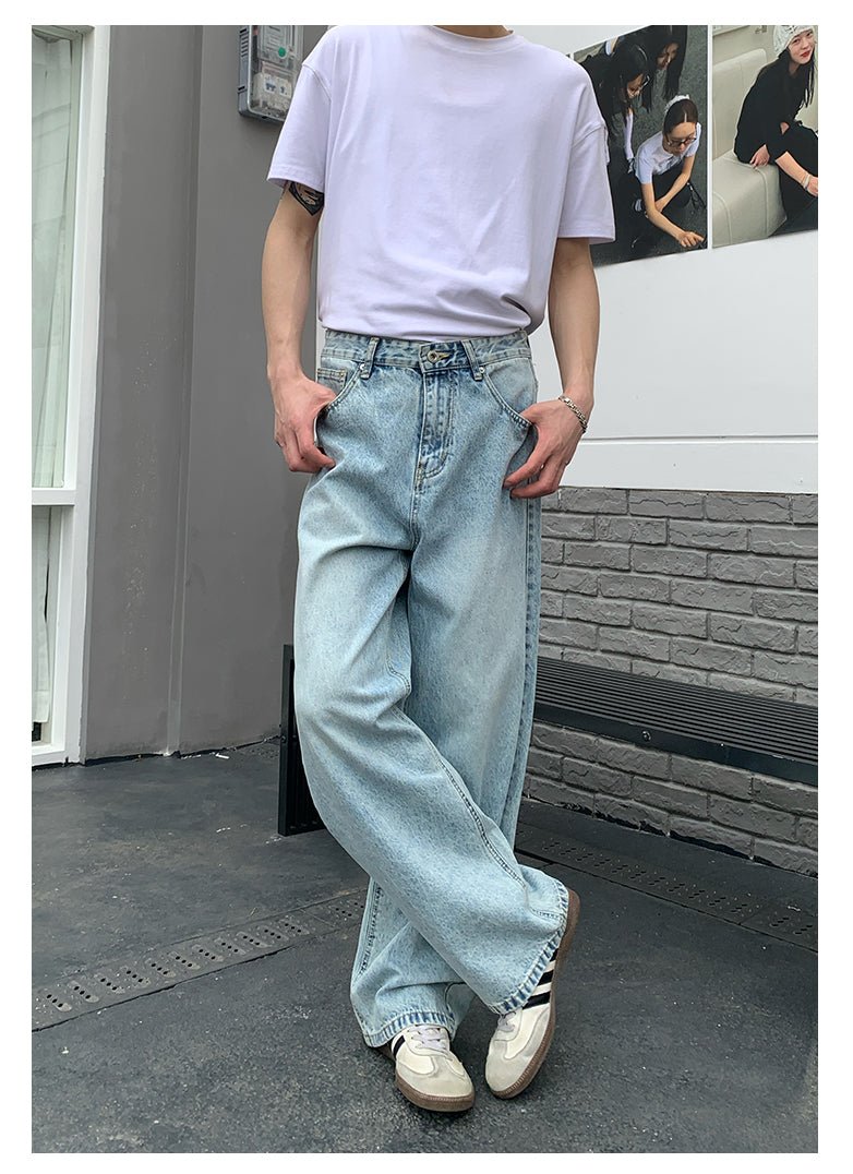 Straight denim pants OR4239 - ORUN