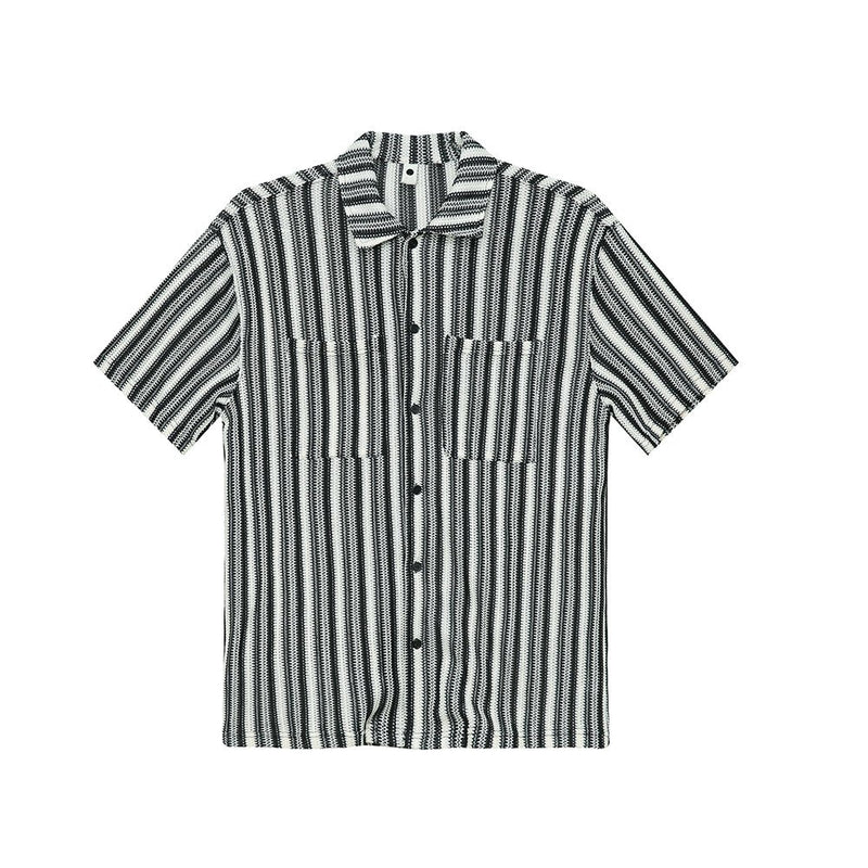 Striped knit shirt OR2862 - ORUN
