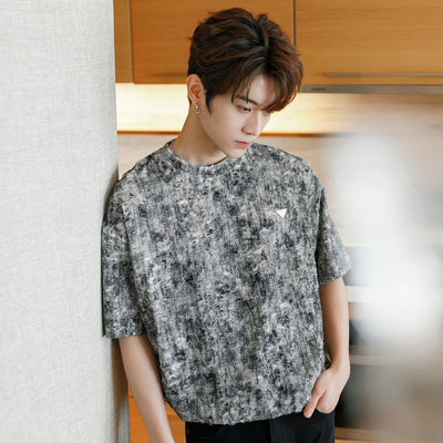Summer color marble T-shirt OR2992 - ORUN