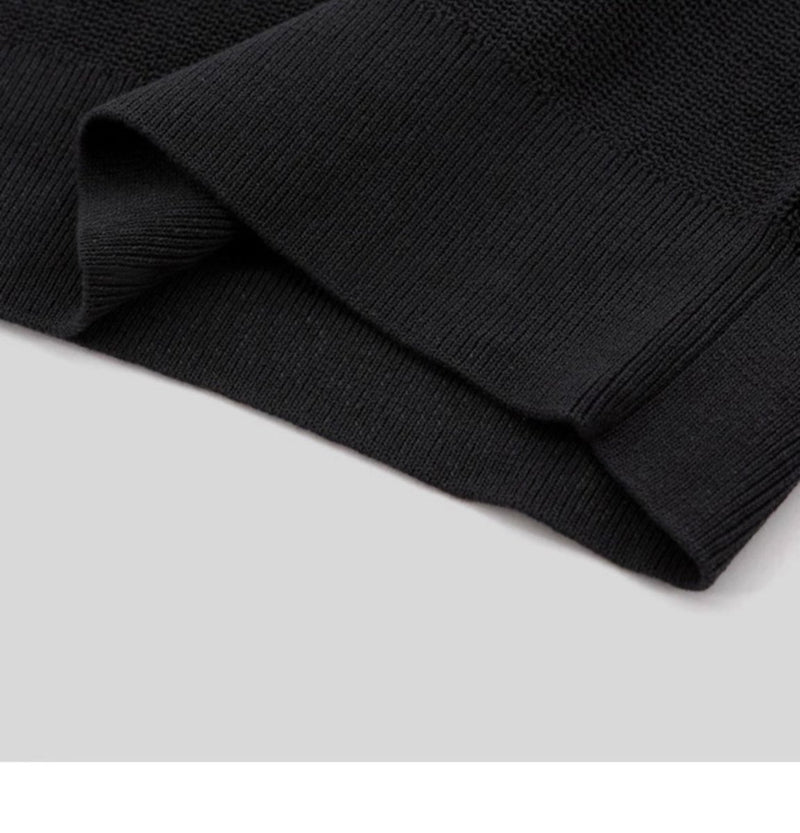 Summer knit with half zip OR3240 - ORUN