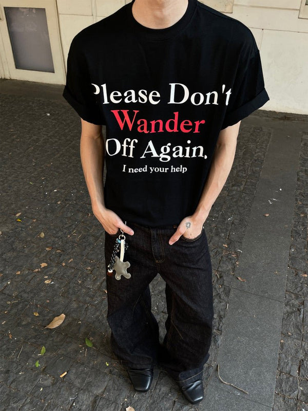 マルチカラーテキスト・ヘビーウェイトTシャツ OR5365