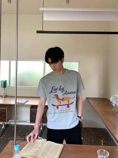 ラウンドネックTシャツ メンズ 半袖｜Round Neck TEE OR4376 - 韓国メンズファッション通販 - ORUN - 
