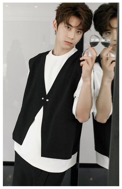T-shirt vest two piece OR3139 - ORUN