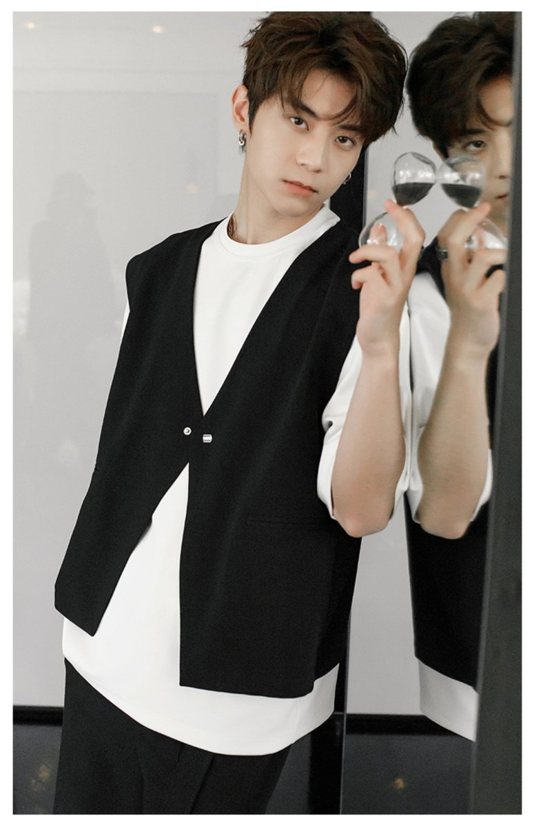 T-shirt vest two piece OR3139 - ORUN
