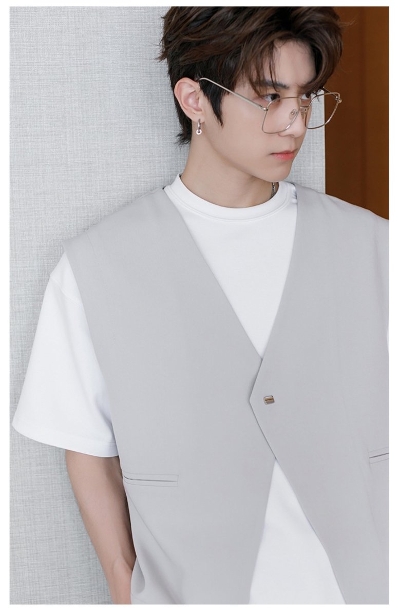 T-shirt vest two piece OR3139 - ORUN