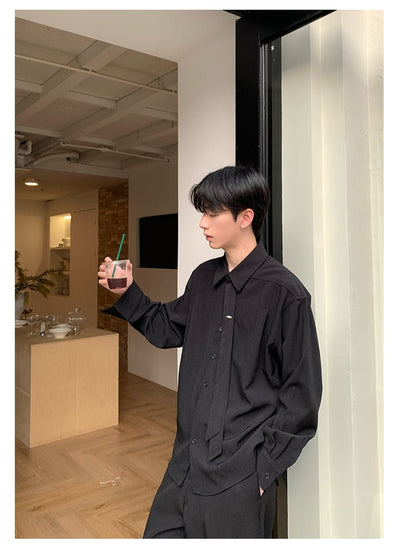 Tie long sleeve shirt OR4190 - ORUN