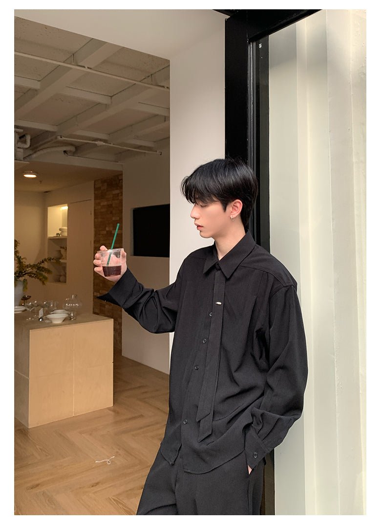Tie long sleeve shirt OR4190 - ORUN